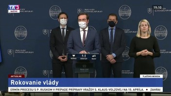 TB M. Krajčího a I. Matoviča po rokovaní vlády o vakcíne Sputnik V