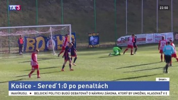 Vyrovnaný súboj vo Zvolene. Do štvrťfinále idú po penaltách Košice