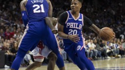 NBA: Embiid si zranil koleno, Philadelphia podľahla Washingtonu