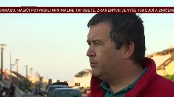 Minister Hamáček navštívil spustošenú obec: Pohľad ako z apokalypsy