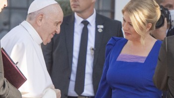 Prezidentka sa prihovorila pápežovi: Majme odvahu. Potrebujeme ľudskosť a spoluprácu