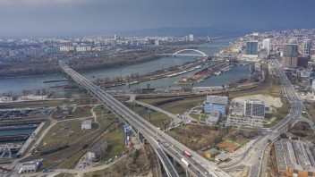 V Bratislave otvoria nájazdovú vetvu z Bajkalskej na Prístavný most