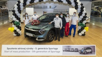 Kia zahájila v Žiline výrobu nového Sportage