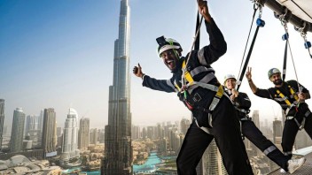 Adrenalínová novinka vás zavedie až do oblakov: Odvážna prechádzka ponad Dubaj