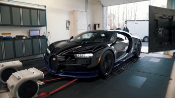 Bugatti Chiron sa postavilo na valcovú brzdu. Namerané hodnoty prekonali očakávania