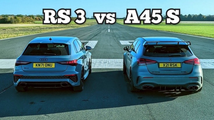 Audi RS3 a Mercedes-AMG A45s sa postavili proti sebe v šprinte. Ktoré z nich zvíťazí?