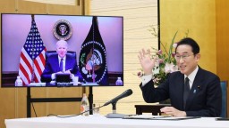 Biden a Kišida mali virtuálne stretnutie. Diskutovali o obavách z rastúcej asertivity Číny i pandémii