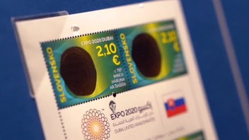 Slovenská pošta reaguje na výstavu Expo v Dubaji, vydala špeciálnu známku