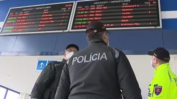 V rýchlikoch, smerujúcich z Budapešti na Slovensko, odhalila polícia sedem nelegálnych migrantov