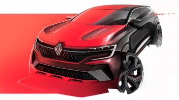 Renault zverejnil dizajnovú skicu nového modelu Austral