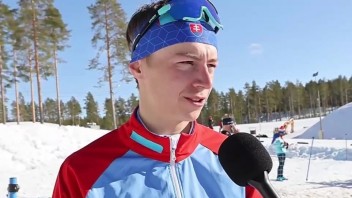 Slovenský biatlonista Borguľa vybojoval bronz na Európskom olympijskom festivale