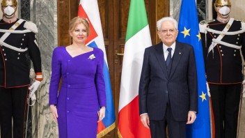 Jednota EÚ v otázke nezávislosti od ruského plynu bude kľúčová, zhodli sa Čaputová a taliansky prezident