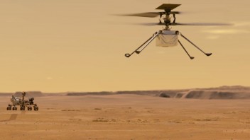 Zverejnili unikátne video z Marsu. Robot zachytil zatmenie Slnka na červenej planéte