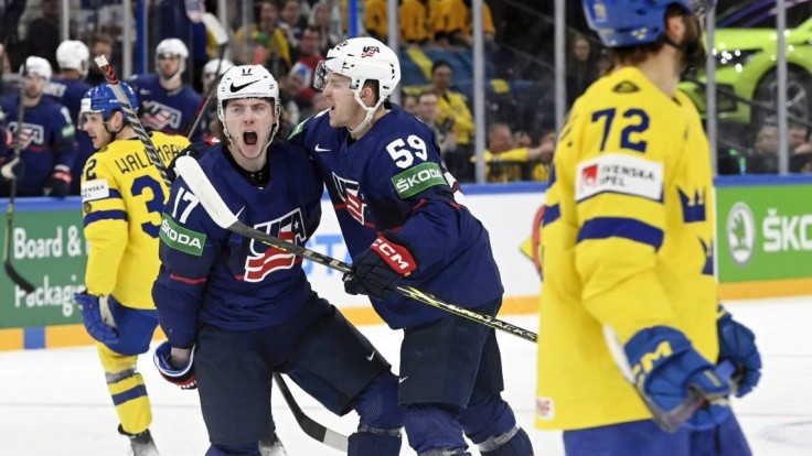 USA zvíťazili nad Švédskom po predĺžení v B-skupine. Rozhodujúci gól strelil Gaudette