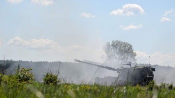 Poľské húfnice Krab sú už na frontovej línii, informoval ukrajinský minister obrany