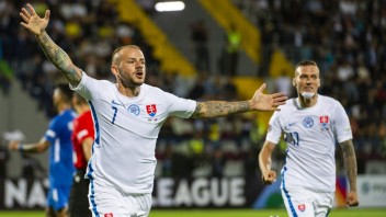 Slovenskí futbalisti zvíťazili v dueli s Azerbajdžanom. Premiéru mali noví tréneri