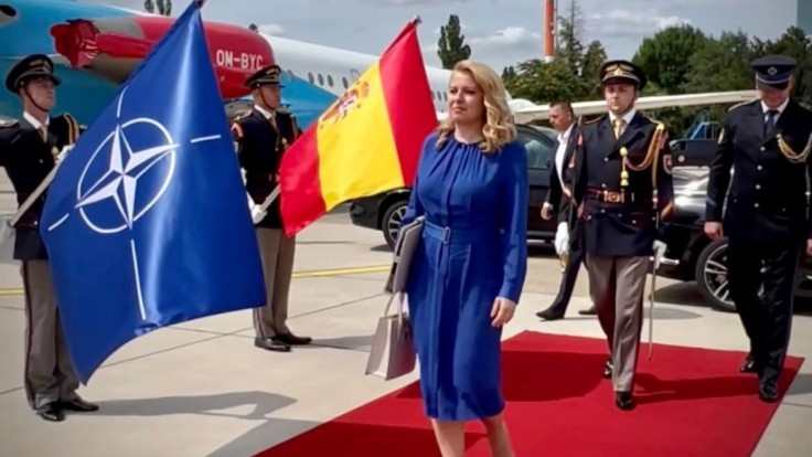 VIDEO: Prezidentka priletela na summit NATO. V Madride bude rokovať so svetovými lídrami