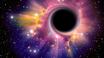 Českí vedci objavili záhadnú hviezdu. Okolo masívnej čiernej diery obehne za štyri roky