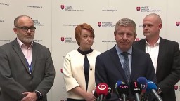 TB ministra zdravotníctva V. Lengvarského a zástupcov nemocníc po rokovaní vlády
