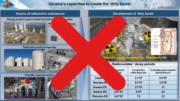 Rusko vydáva našu starú snímku za dôkaz výroby ukrajinskej špinavej bomby, tvrdí slovinská vláda