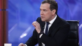 Rusko vedie svätú vojnu proti Satanovi, vyhlásil Medvedev