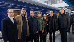 Kyjev hostil siedmich ministrov zahraničných vecí, cieľom návštevy bolo vyjadriť Ukrajine podporu