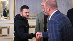 Ministri Káčer, Naď a Hirman navštívili Kyjev. Stretli sa aj s prezidentom Zelenským