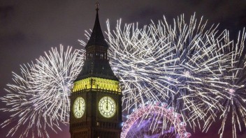 FOTO: Európske metropoly privítali nový rok