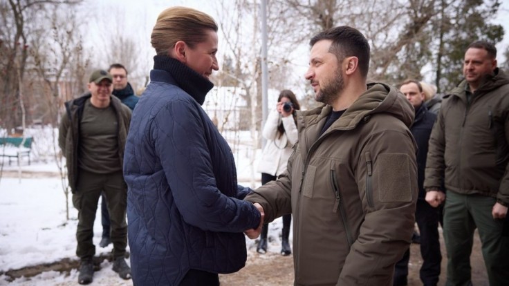 Dánska premiérka navštívila Ukrajinu, v Mykolajivskej oblasti sa stretla so Zelenským