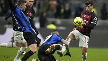 Inter zdolal v milánskom derby AC, Škriniar odohral celý zápas