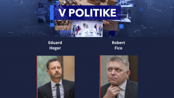 V politike: V nedeľu sa v štúdiu stretnú Eduard Heger a Robert Fico