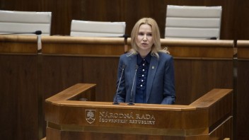 FOTO: Kondratiuková v slovenskom parlamente: Vojna na Ukrajine musí byť poslednou