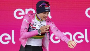 Líder pretekov Giro d