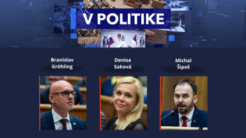 V politike: Saková, Gröhling a Šipoš o novej vláde aj dezinformačnej kampani Ruska
