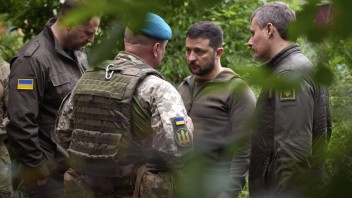 Zelenskyj po útokoch na Kyjev ocenil sily protivzdušnej obrany: Ste hrdinovia!