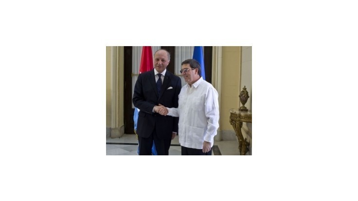 Francúzsky minister zahraničia navštívil Kubu po 30 rokoch