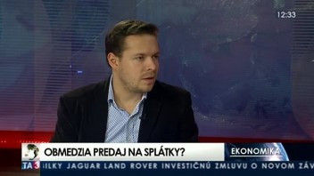 HOSŤ V ŠTÚDIU: Ľ. Kačalka o nových pravidlách predaja na splátky