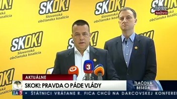TB J. Miškova a D. Krajcera o páde vlády premiérky Radičovej