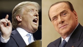 Krásne ženy i povestné vlasy. Čo všetko spája Trumpa s Berlusconim?
