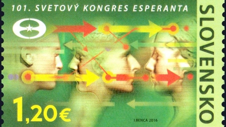 Pošta si pripomína svetový kongres esperanta známkou
