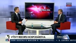 Výzvy rezortu hospodárstva / Ďalšie predražené CT? / Nezávislá „Republika Srpska“?