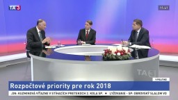 Nový podpredseda strany Smer-SD / Priority Smeru-SD po sneme v Martine / Rozpočtové priority pre rok 2018 / Daňové novinky v budúcom roku