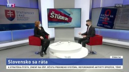 ŠTÚDIO TA3: Ľ. Ivančíková o blížiacom sa sčítavaní obyvateľov