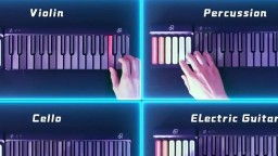 Inteligentné prenosné piano, ktoré pomáha pri výučbe hry na klavíri