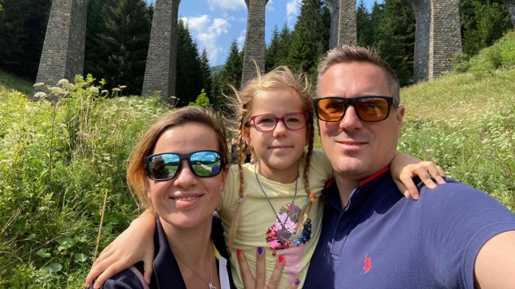 Michal Máľus s rodinou si tiež vybrali dovolenku na Slovensku.