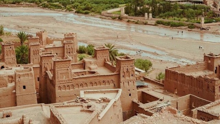 Najkrajšie zachované mestá na juhu Maroka.