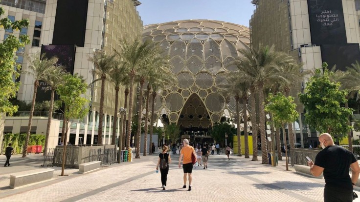 Hlavná kupola na EXPO DUBAI.