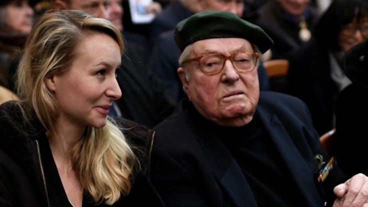 Marion s dedkom Jean-Marie Le Penom