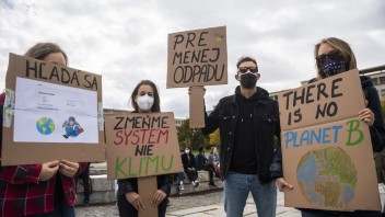 Slovenský klimatický štrajk Bratislava
