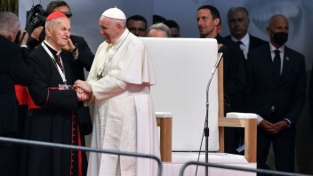 Stretnutie pápeža Františka s kardinálom Jozefom Tomkom